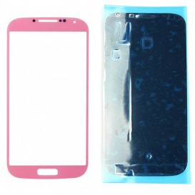 Vitre tactile Rose + Stickers - Samsung Galaxy S4