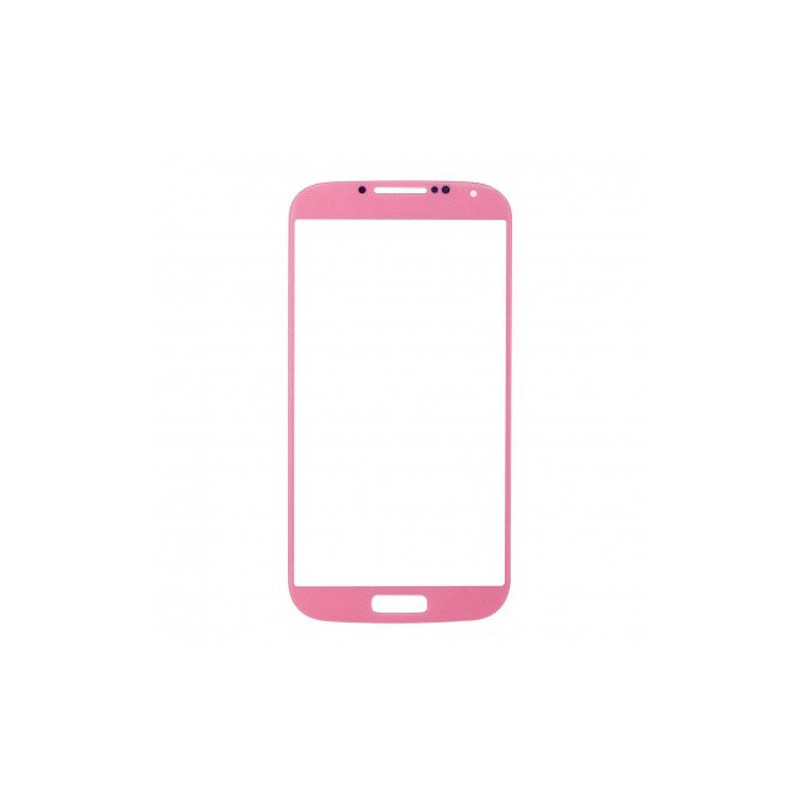 Vitre tactile Rose + Stickers - Samsung Galaxy S4