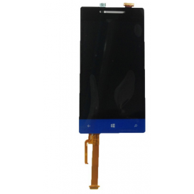 Ecran complet (LCD + Tactile) BLEU - HTC 8S