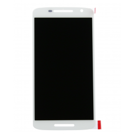 Ecran complet BLANC (LCD + Tactile) - Moto X Play
