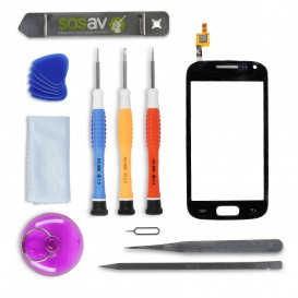 Kit de réparation Vitre Tactile Noire - Galaxy Ace 2