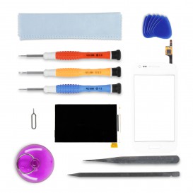 Kit de réparation Ecran Complet Blanc - Galaxy Ace 3