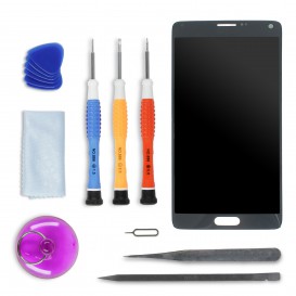 Kit réparation Ecran Complet Noir - Galaxy Note 4