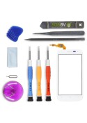 Kit de réparation Vitre Tactile Noire - Wiko Cink Peax 2