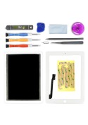 Kit réparation tactile + LCD (BLANC) - iPad 3