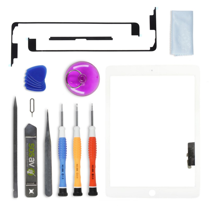 Kit de réparation Vitre tactile Blanche - iPad Air