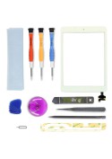 Kit réparation Vitre tactile (BLANC) - iPad Mini / Mini Retina