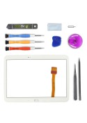 Kit de réparation Vitre Tactile Blanche - Galaxy Tab 3 10"