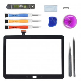 Kit de réparation Vitre Tactile Noire - Galaxy Tab Pro 10.1"