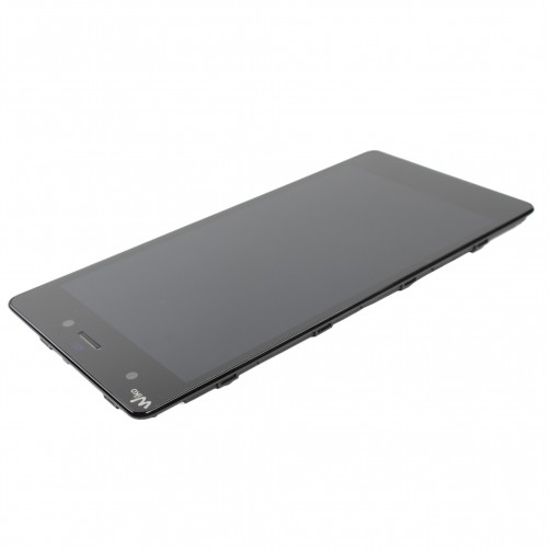 Ecran complet Noir (LCD + Tactile + Châssis) (Officiel) - Wiko Pulp 4G