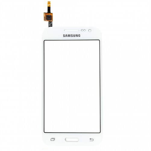 Vitre tactile blanche (Officielle) - Galaxy Core Prime 4G