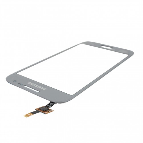 Vitre tactile argent (Officielle) - Galaxy Core Prime Value Editio