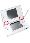 Caches charnière + tampons - Nintendo DS