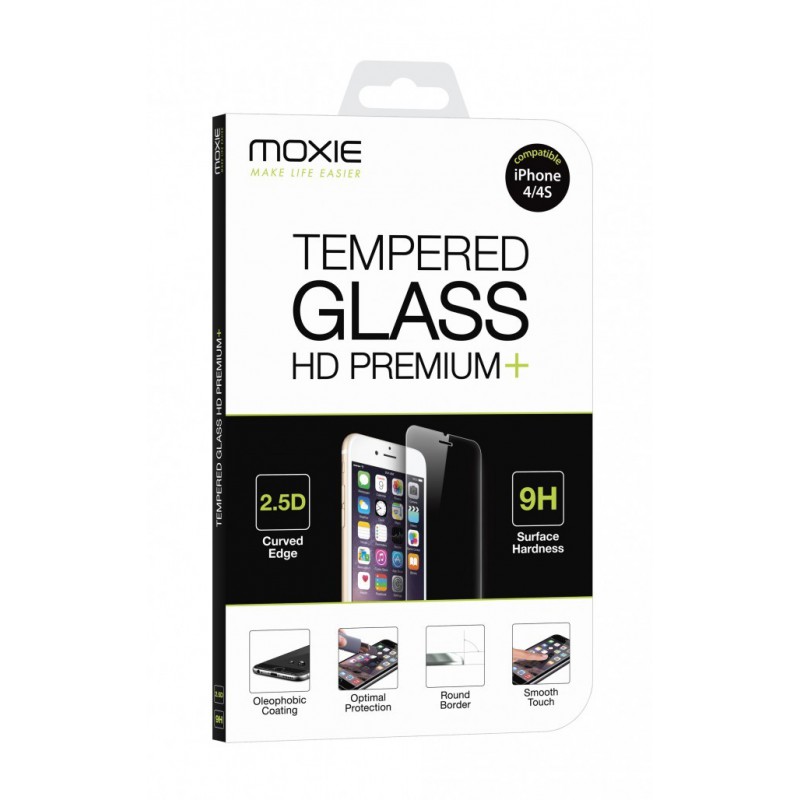 Film de protection en verre trempé 2.5D  - iPhone 4/4S