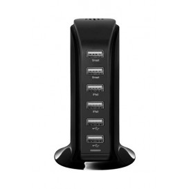 Chargeur secteur 6 entrées USB 8A