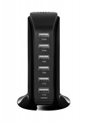 Chargeur secteur 6 entrées USB 8A