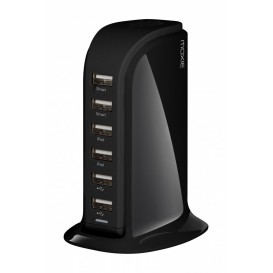 Chargeur secteur 6 entrées USB 8A