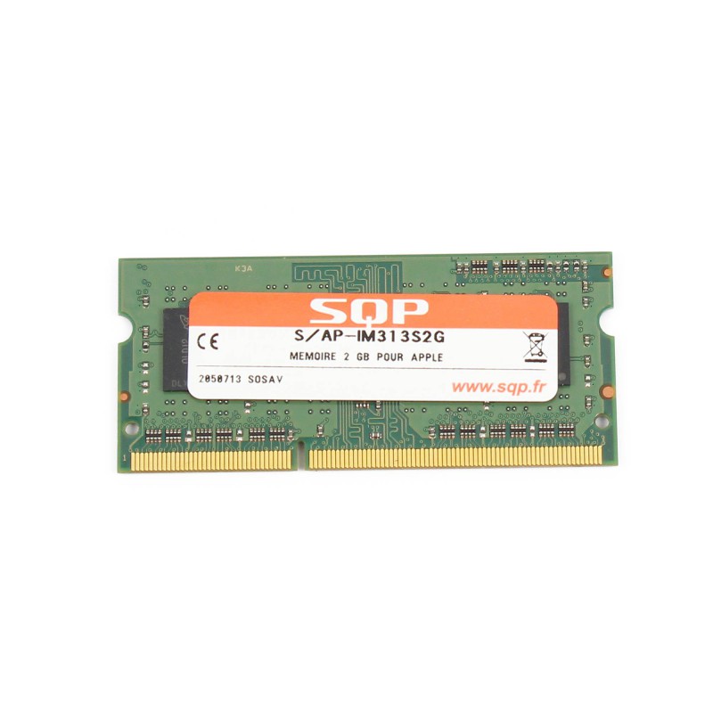 RAM SQP SoDimm 2 Go DDR3-1333 MHz PC3-10600