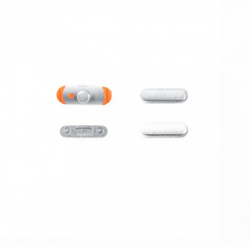 Lot de boutons Power / Vibreur / Volume - BLANC - iPad Mini