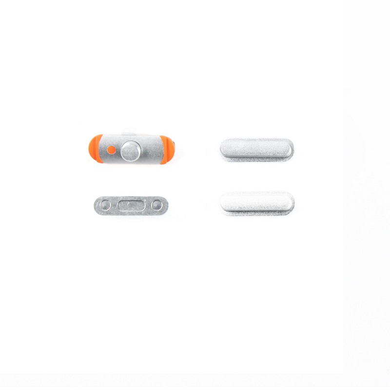 Lot de boutons Power / Vibreur / Volume - BLANC - iPad Mini