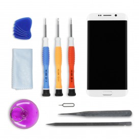 Kit de réparation Ecran Blanc - Galaxy S6 Edge