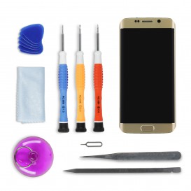 Kit de réparation Ecran Or - Galaxy S6 Edge