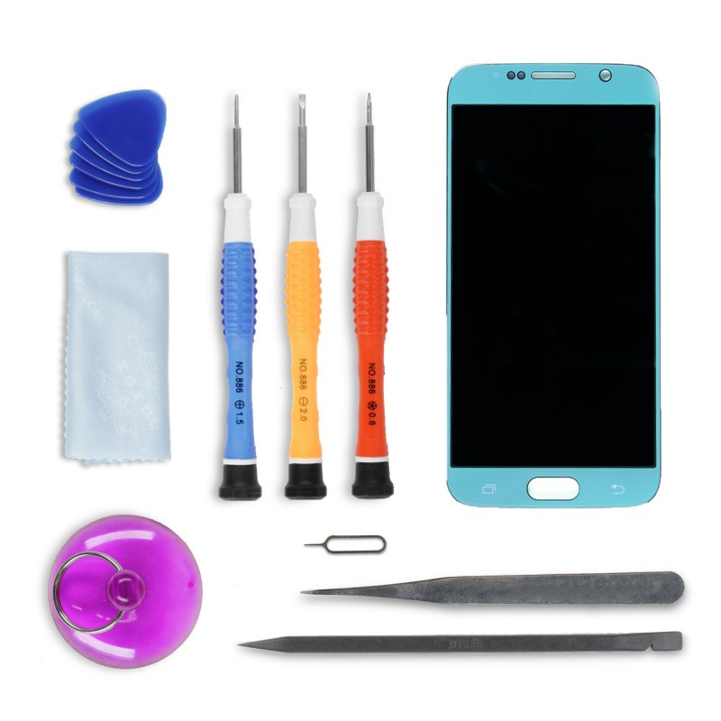 Kit de réparation Ecran Bleu - Galaxy S6