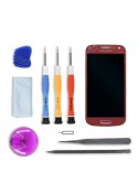 kit de réparation Ecran Rouge - Galaxy S4 Mini Plus