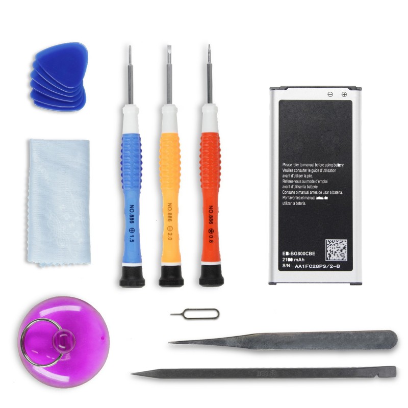 Kit réparation batterie Galaxy S5 Mini