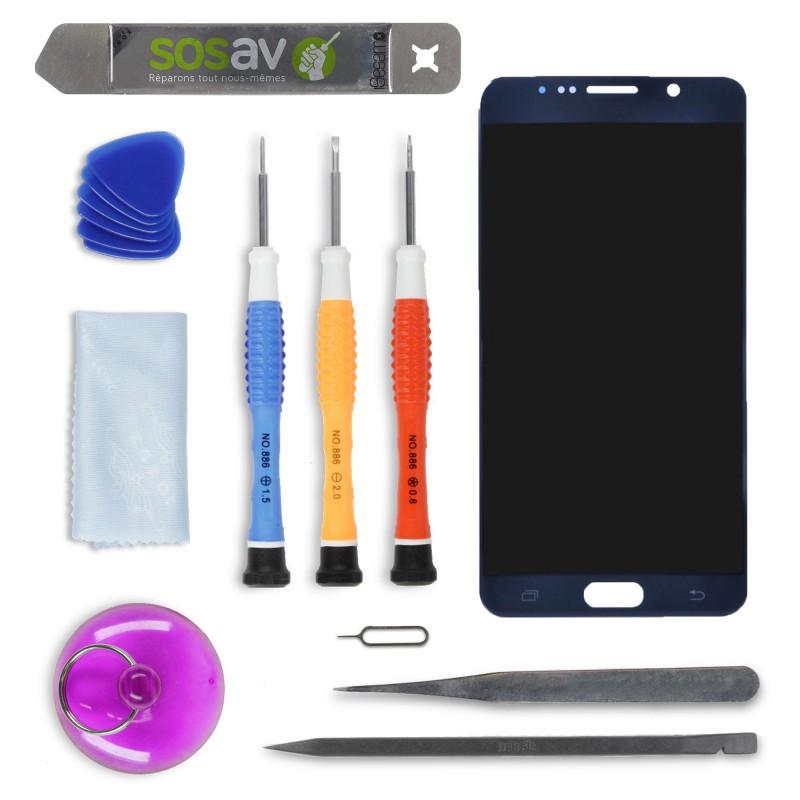 Kit de réparation Ecran Bleu - Samsung Galaxy Note 5