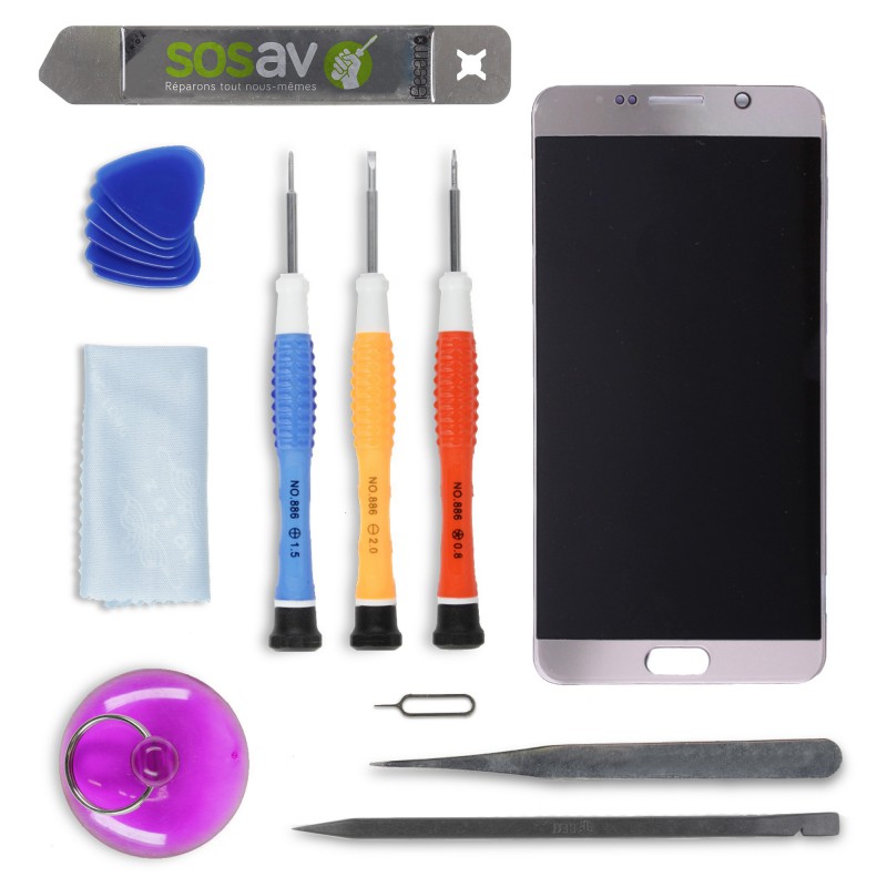 Kit de réparation Ecran Or - Samsung Galaxy Note 5