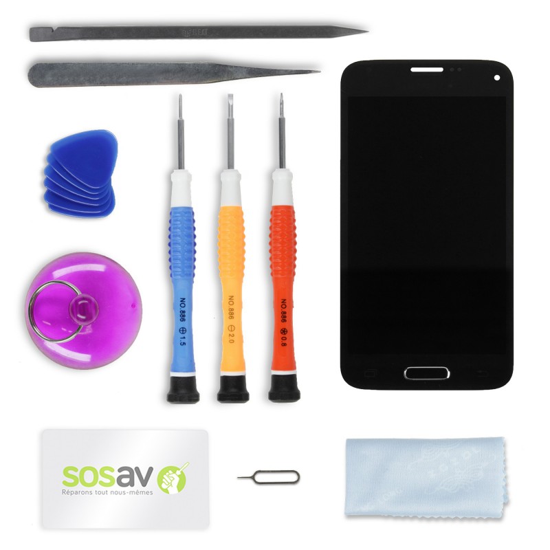 Kit de réparation Ecran Or - Galaxy S5 Mini
