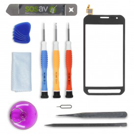 Kit de réparation vitre tactile - Samsung Galaxy Xcover 3