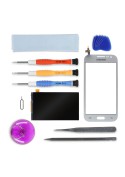 Kit de réparation Ecran Complet Argent - Galaxy Core Prime Value Edition