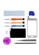 Kit de réparation Ecran Complet Argent- Galaxy Core Prime