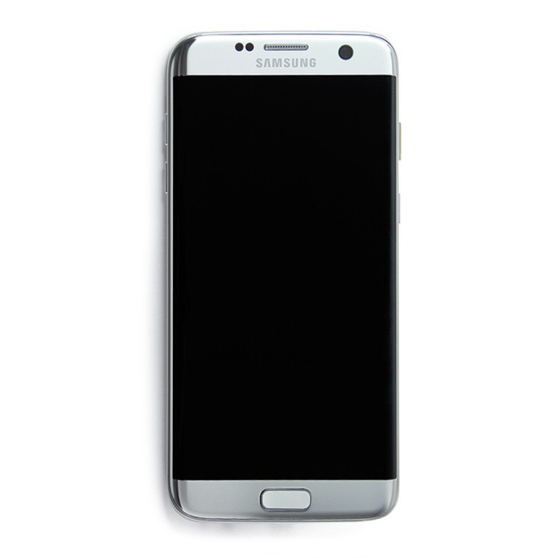 Ecran complet argent (Officiel) - Galaxy S7 Edge