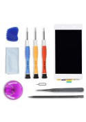 Kit de réparation Ecran complet Blanc - Sony Xperia Z3 Plus / Z4