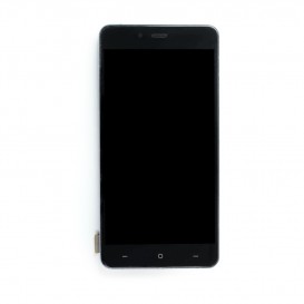 Ecran complet NOIR (LCD + Tactile + Châssis) - OnePlus X