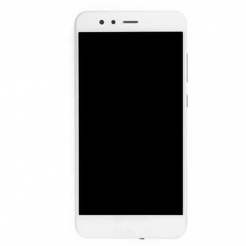 Ecran complet BLANC (LCD + Tactile + Châssis) - P10 lite