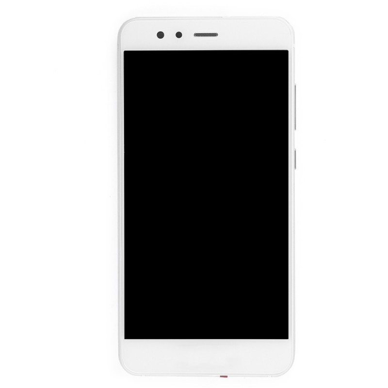 Ecran complet BLANC (LCD + Tactile + Châssis) - P10 lite