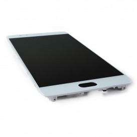 Ecran complet assemblé BLANC (LCD + Tactile + Châssis) - OnePlus 3