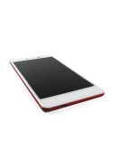 Ecran complet Blanc (LCD + tactile) + châssis rouge (officiels) - Wiko Fever Special Edition