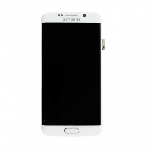 Ecran complet BLANC (Officiel) - Galaxy S6 Edge