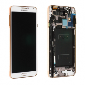 Ecran Blanc/Or Officiel (LCD + Tactile) - Galaxy Note 3