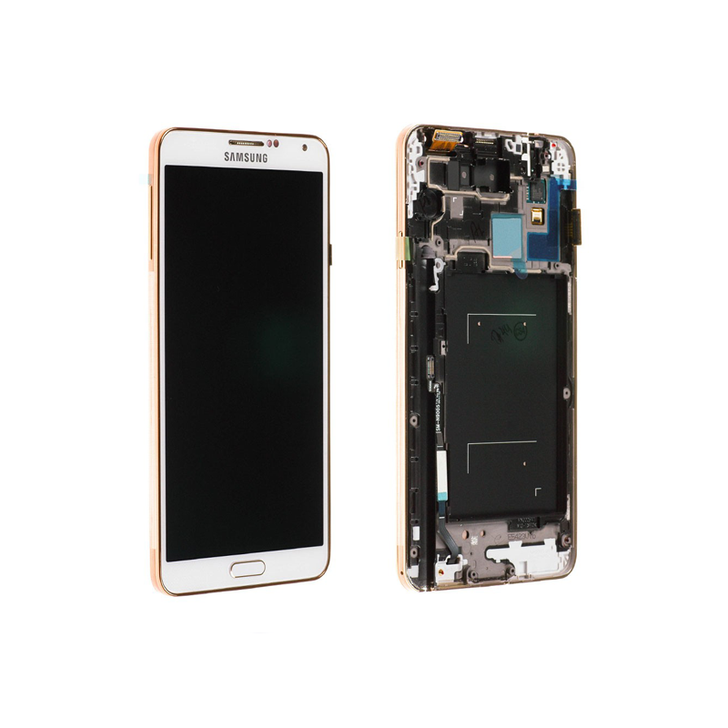 Ecran Blanc/Or Officiel (LCD + Tactile) - Galaxy Note 3