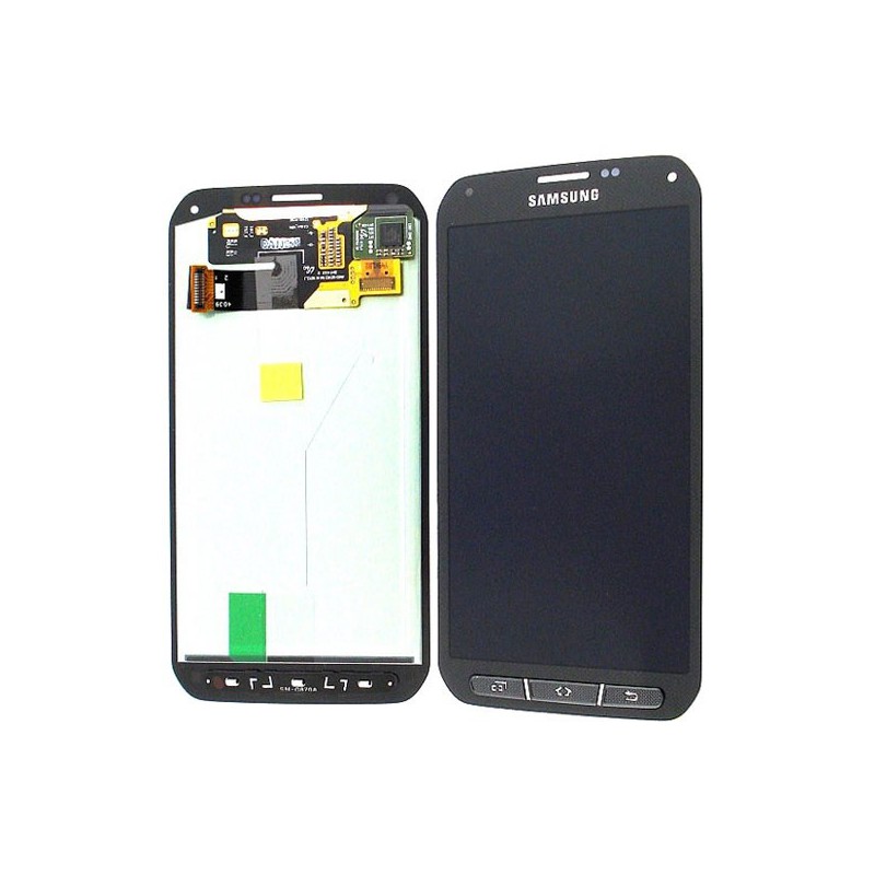 Ecran LCD + Tactile GRIS/NOIR (Officiel) - Galaxy S5 Active