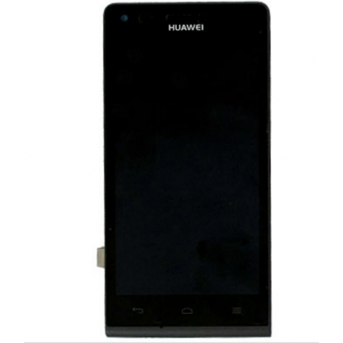 Ecran complet (LCD + Tactile + Châssis) NOIR (Officiel) - Huawei Ascend G6