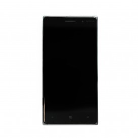 Ecran complet NOIR (LCD + Tactile + châssis) - Lumia 830