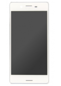 Ecran complet BLANC (Officiel) - Xperia X