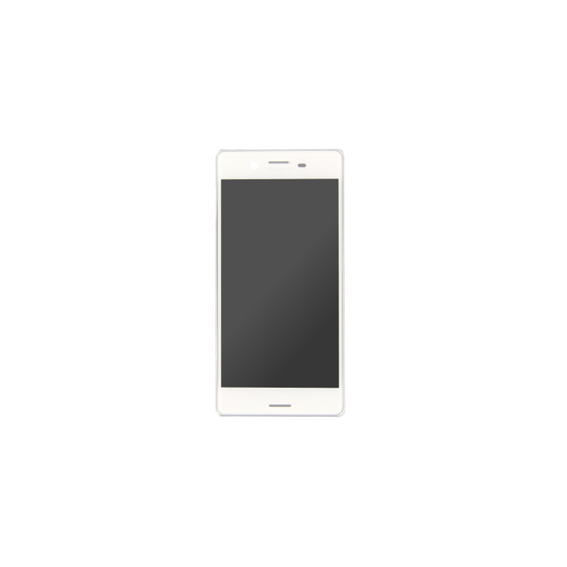 Ecran complet BLANC (Officiel) - Xperia X